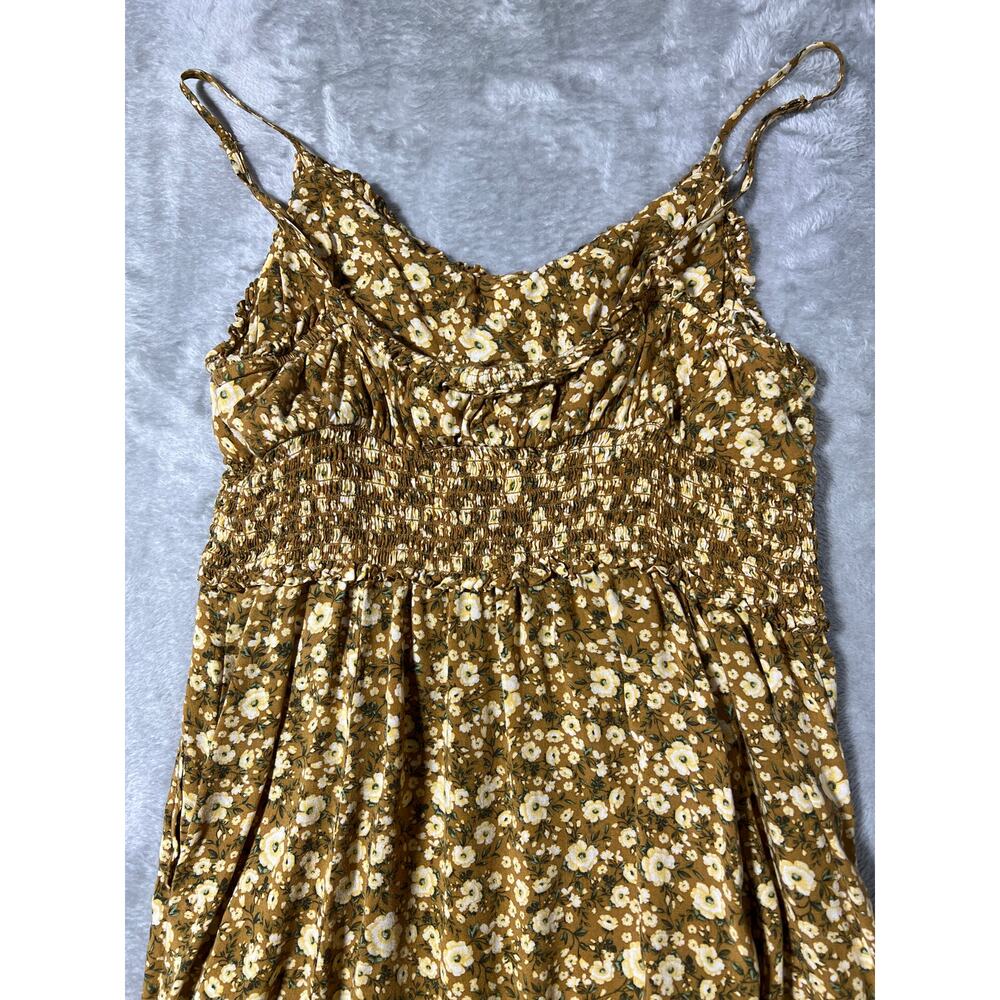 Old Navy Cottagecore Floral Cami Sundress Smocked Waist Prairie Midi Medium - Picture 7 of 7